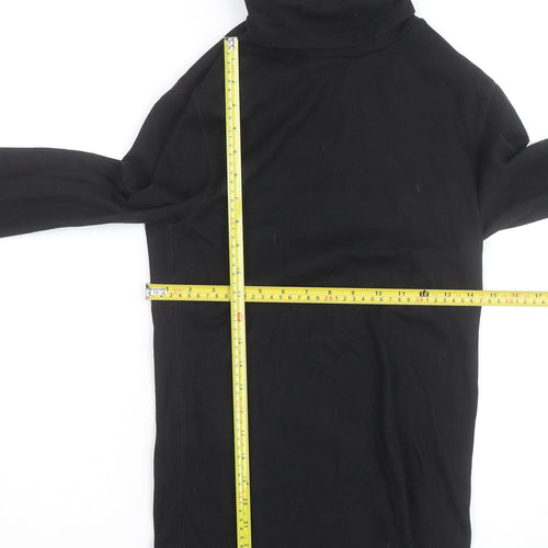 River Island Women’s Black Roll Neck Slim Fit Jumper XS