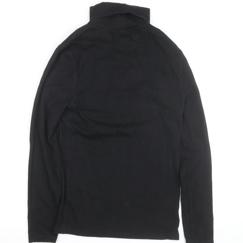 River Island Women’s Black Roll Neck Slim Fit Jumper XS
