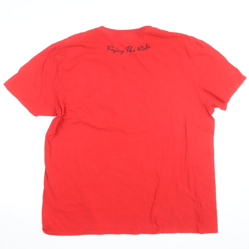 Bethesda Men’s Red Fallout Nuka World Graphic T-Shirt XL
