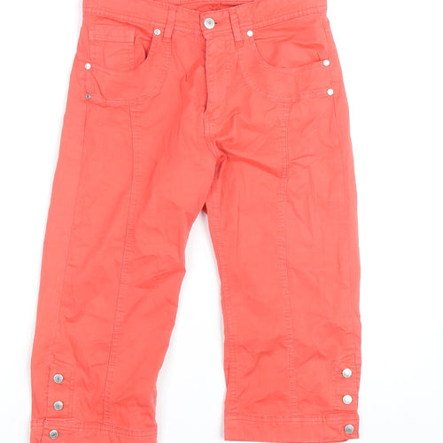 Southern Cotton Women’s Red Capri Trousers Size 10