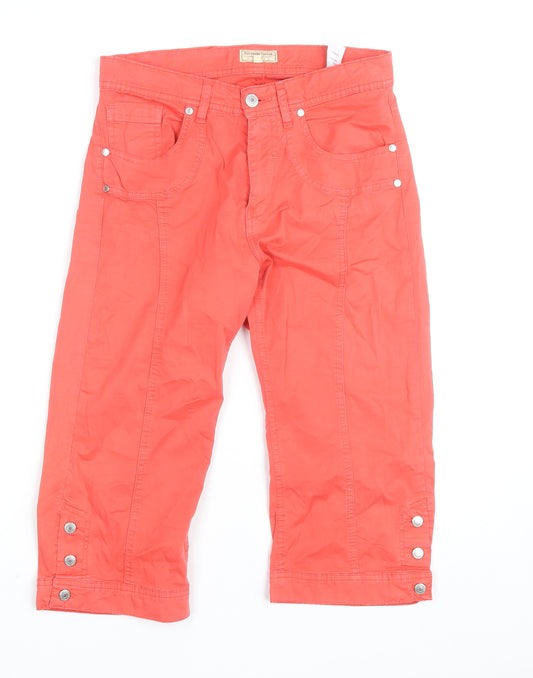 Southern Cotton Women’s Red Capri Trousers Size 10