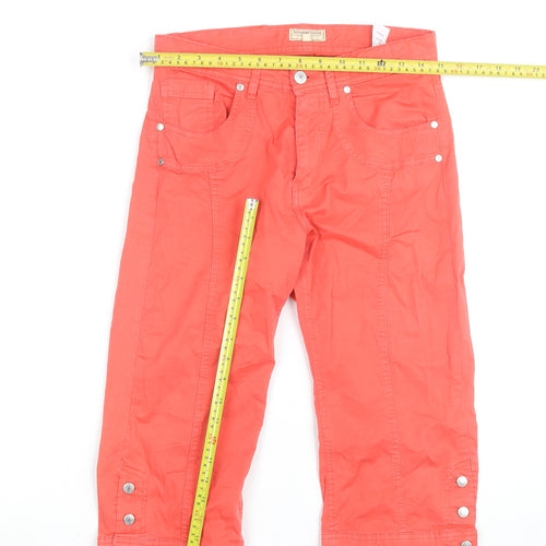 Southern Cotton Women’s Red Capri Trousers Size 10