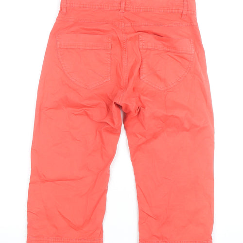 Southern Cotton Women’s Red Capri Trousers Size 10