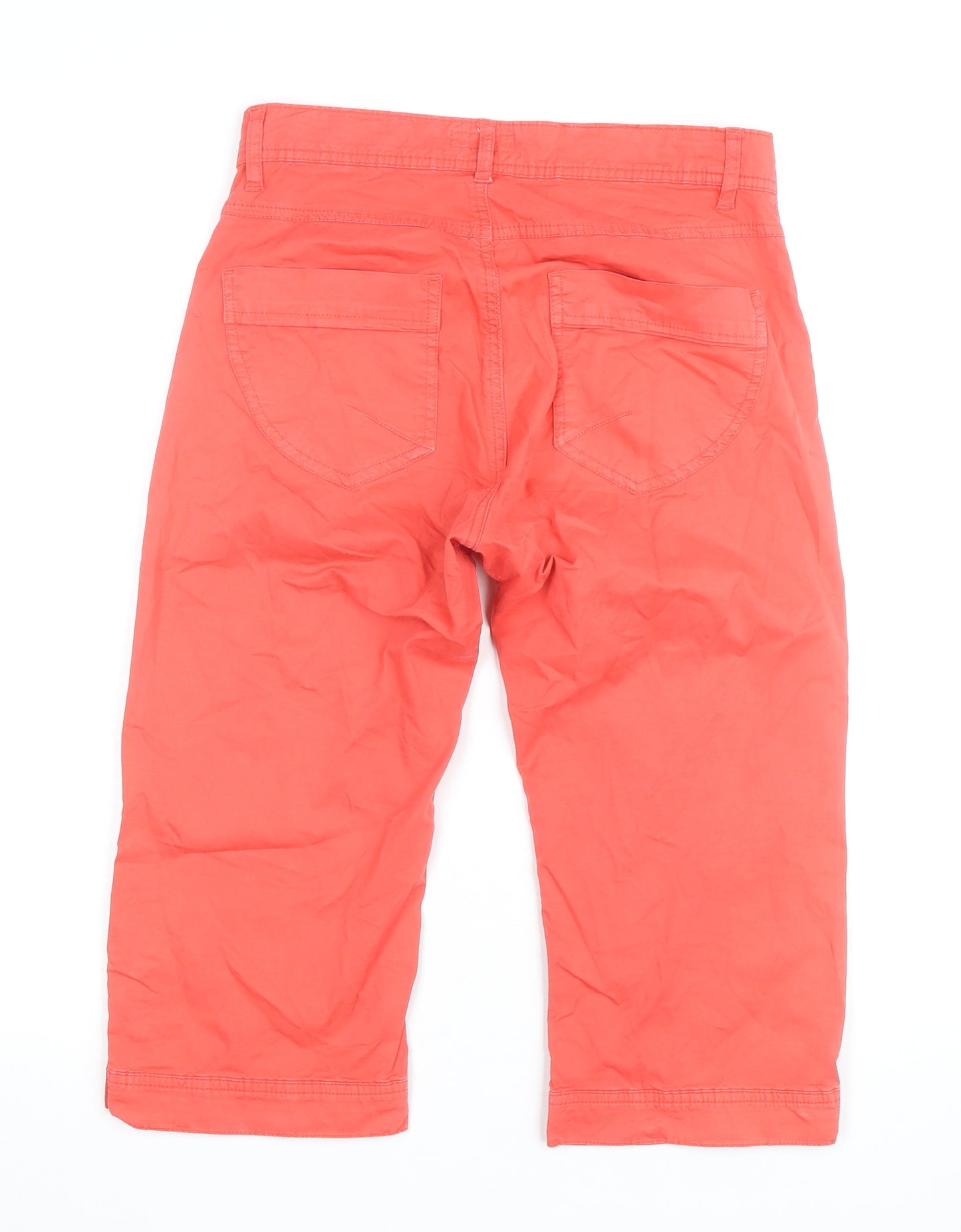 Southern Cotton Women’s Red Capri Trousers Size 10