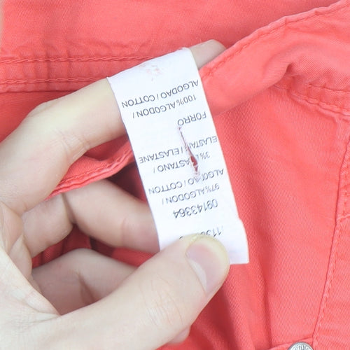Southern Cotton Women’s Red Capri Trousers Size 10