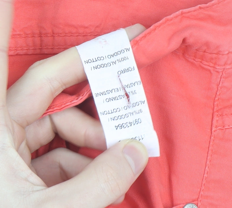 Southern Cotton Women’s Red Capri Trousers Size 10