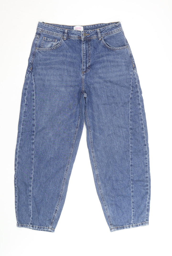 Sonoma Fashion Co Women Blue Size 12 High Rise Mom Jeans