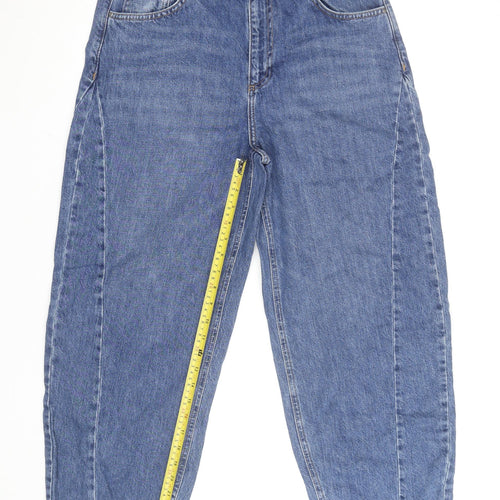 Sonoma Fashion Co Women Blue Size 12 High Rise Mom Jeans