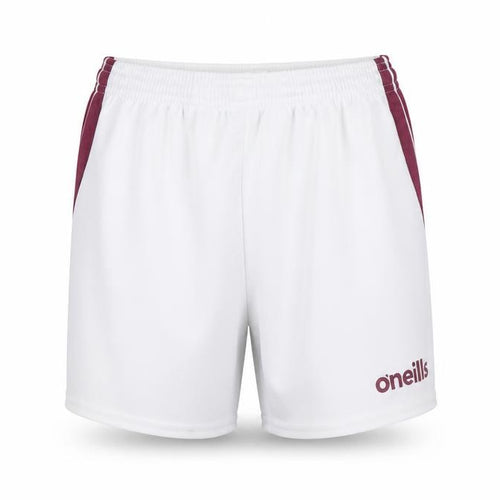 O’Neills Girls White Activewear Shorts Size 26in Polyester Athletic Fit