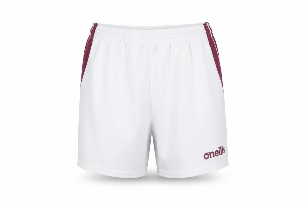 O’Neills Girls White Activewear Shorts Size 26in Polyester Athletic Fit