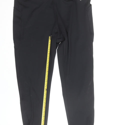 Dunnes Stores Womens Black XL Cropped Leggings with Pockets
