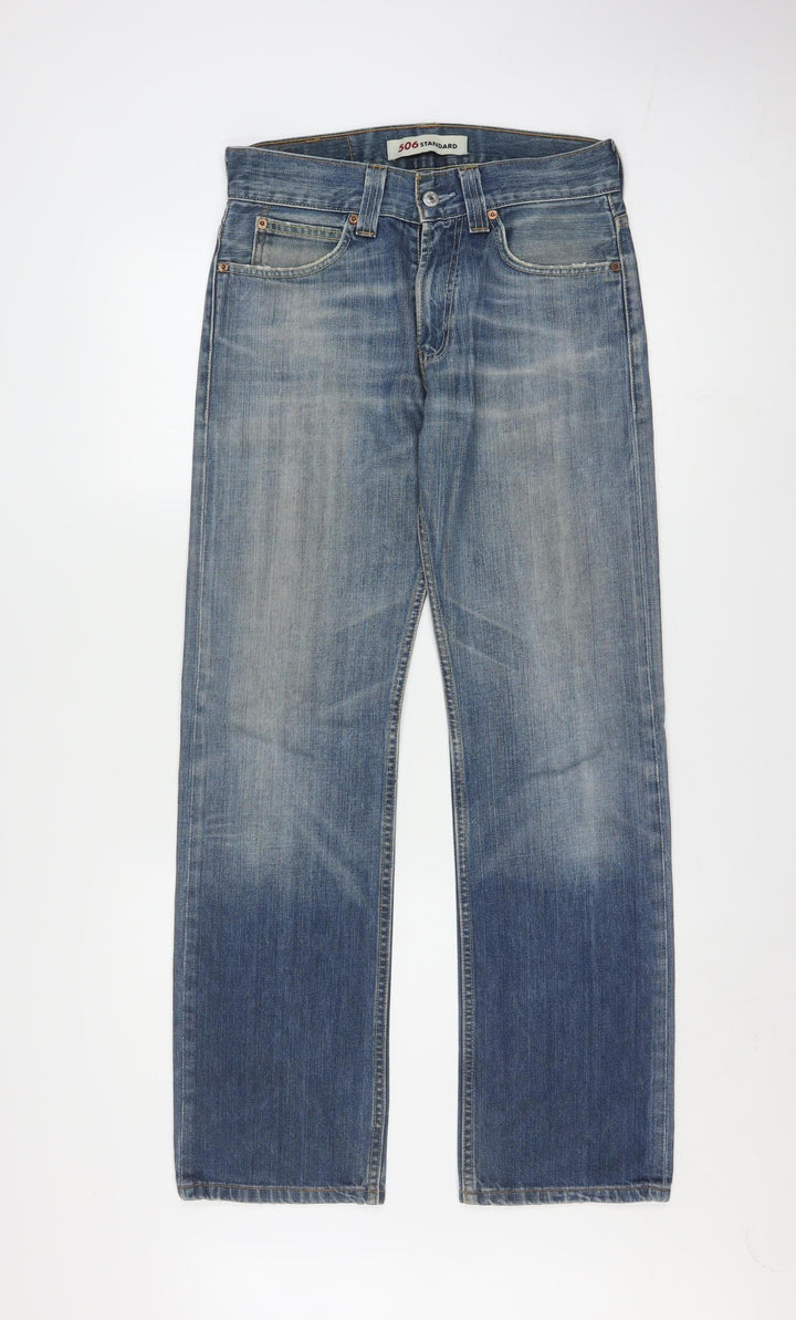 Levi’s 506 Standard Men's Blue Straight Fit Denim Jeans W39 L32