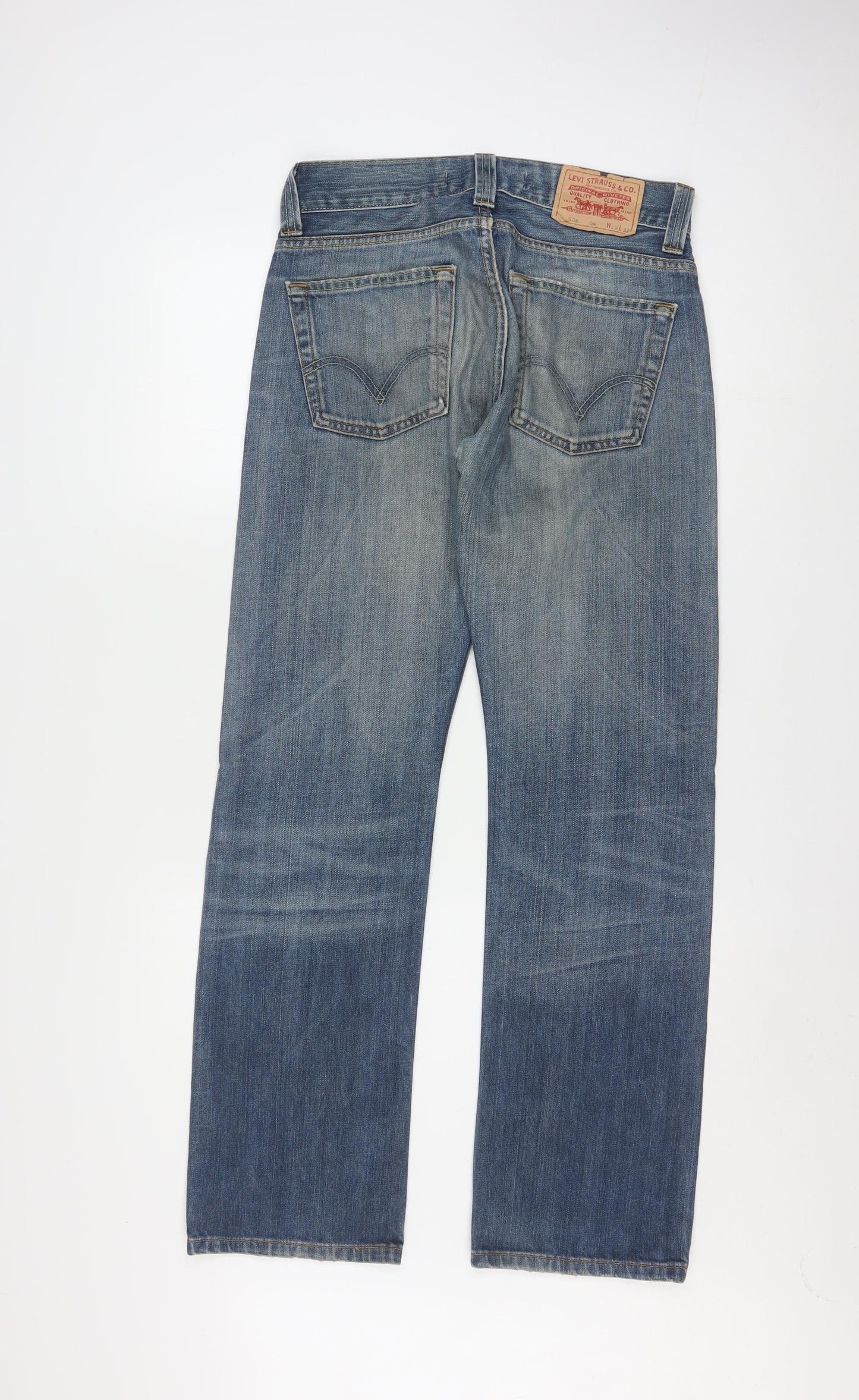 Levi’s 506 Standard Men's Blue Straight Fit Denim Jeans W39 L32