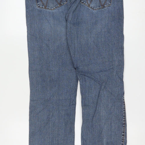 Wrangler Men's Blue Slim Straight Denim Jeans 32x32
