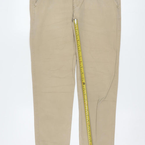 Levi's Men's Beige Chino Slim Fit Trousers W32 L32