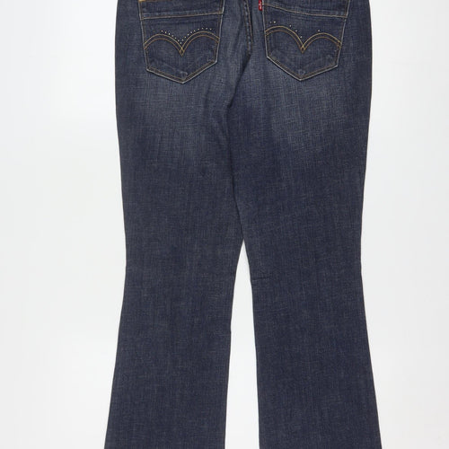 Levi's Women's Blue 515 Bootcut Stretch Denim Jeans Size 6