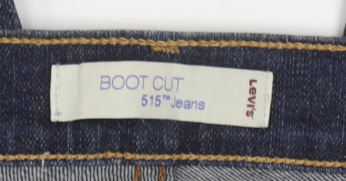 Levi's Women's Blue 515 Bootcut Stretch Denim Jeans Size 6
