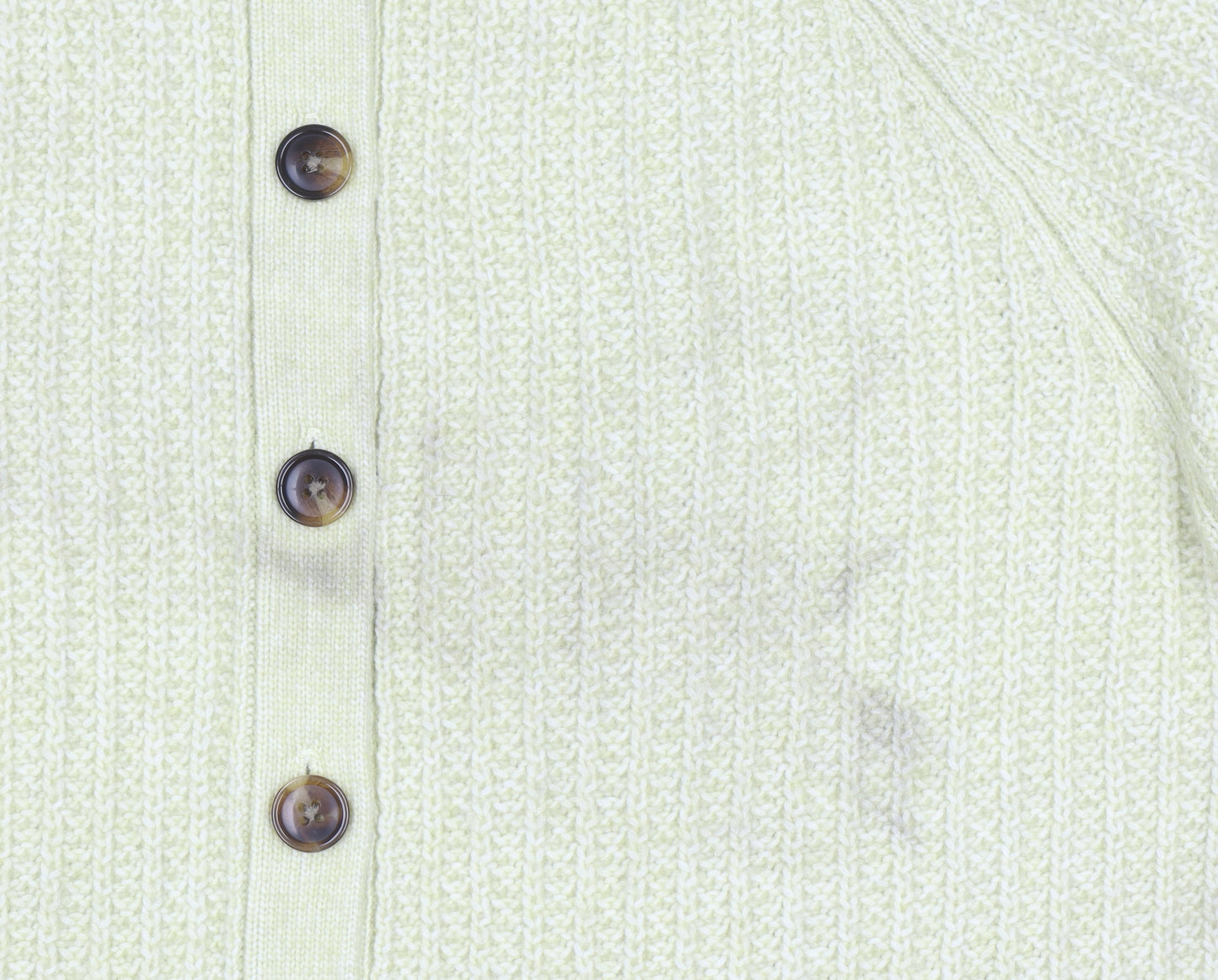 Marks and Spencer Womens Beige Chunky Knit Cardigan M