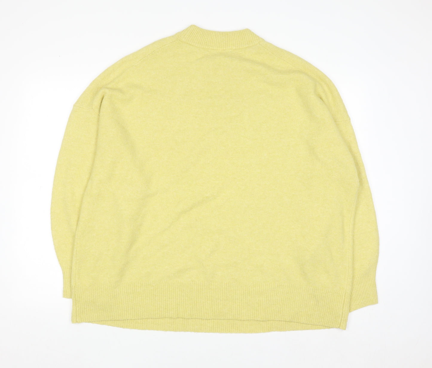George Women Green XL Relaxed Crew Neck Pullover Jumper