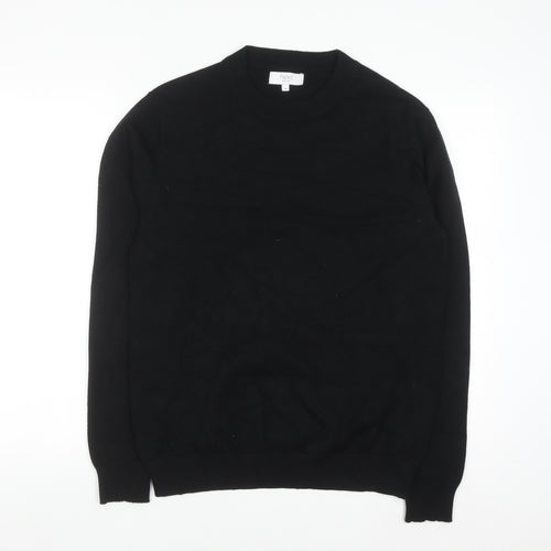 Next Men's Black Medium Crew Neck Pullover Jumper