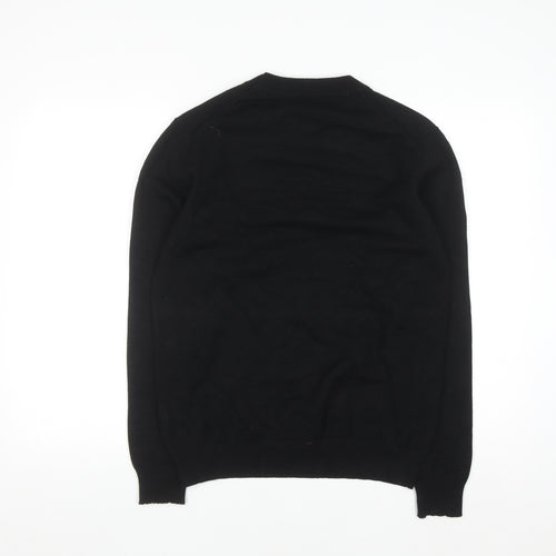 Next Men's Black Medium Crew Neck Pullover Jumper