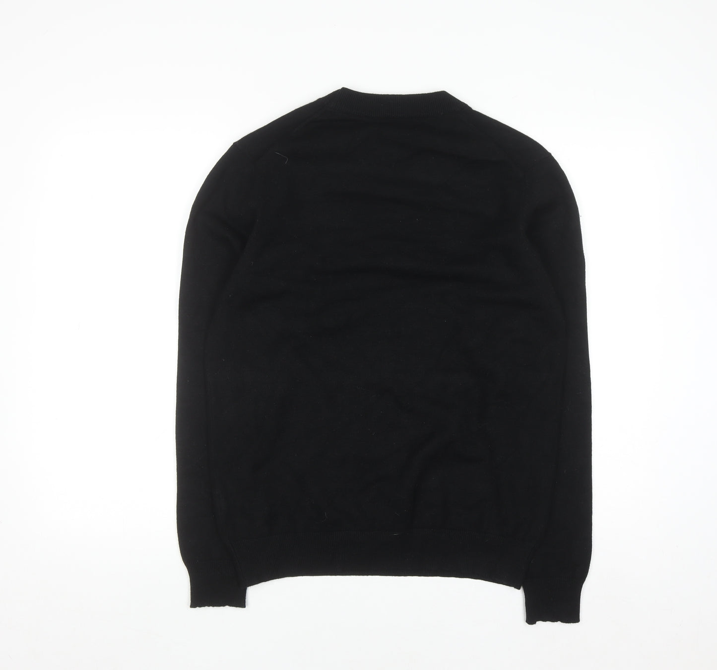 Next Men's Black Medium Crew Neck Pullover Jumper