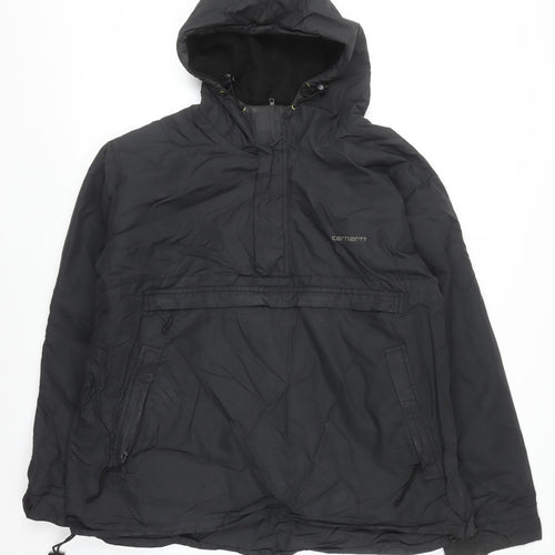 Carhartt Men's Black XL Anorak Hooded Nylon Winter Jacket
