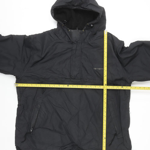 Carhartt Men's Black XL Anorak Hooded Nylon Winter Jacket