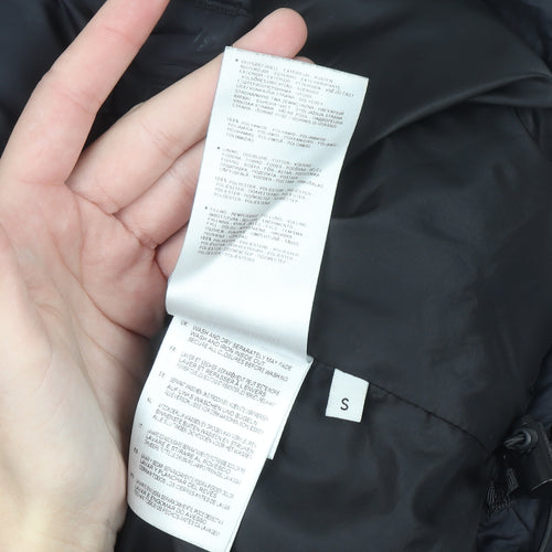 Napapijri Men's Black Small Puffer Jacket Winter Insulated Zip