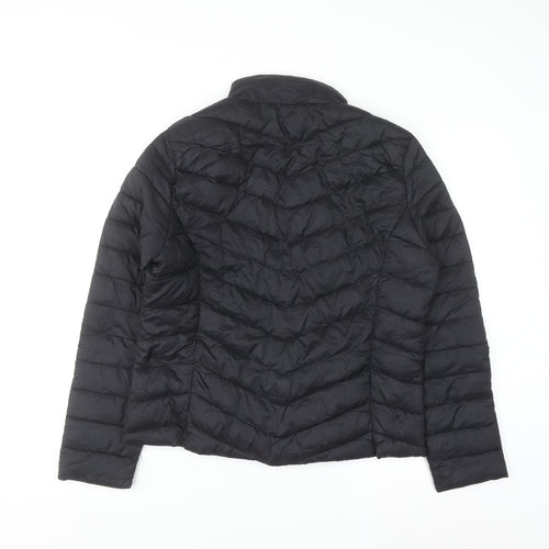 Primark Women Black M Quilted Puffer Jacket Lightweight Nylon