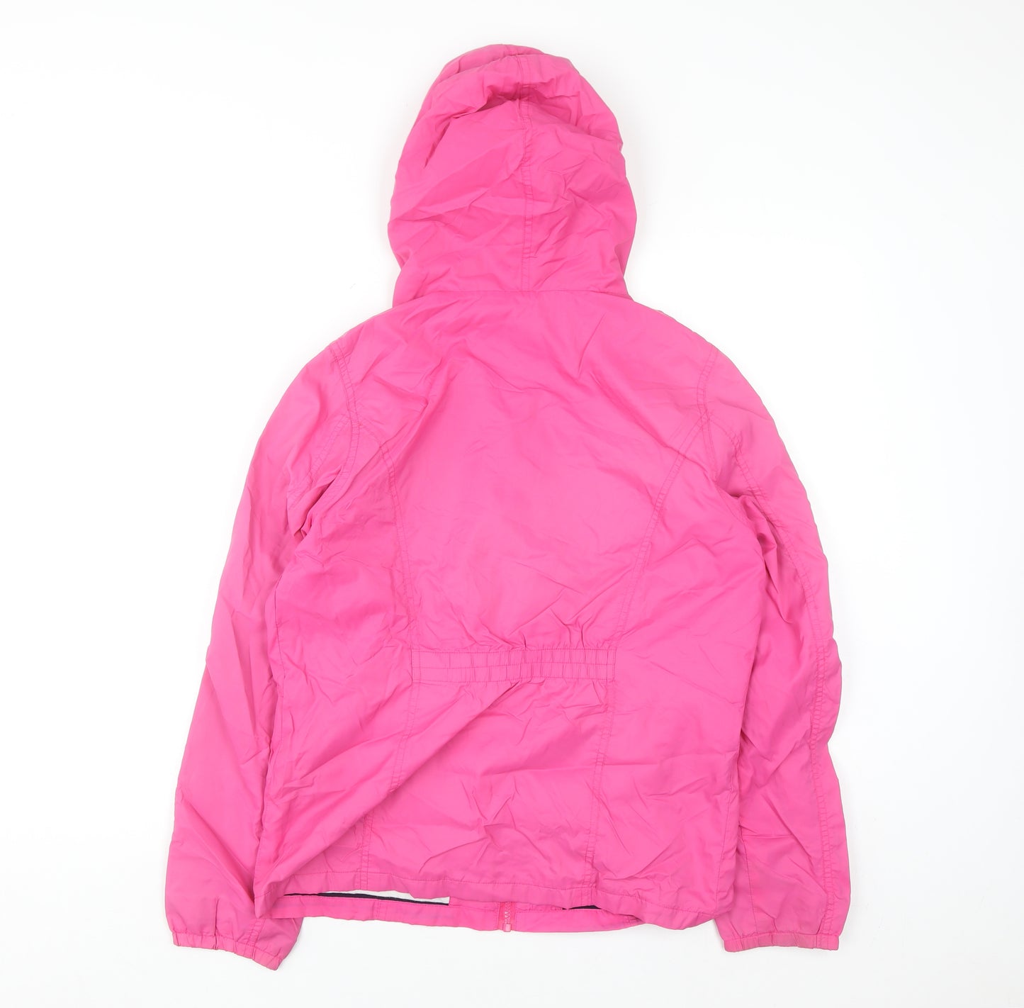 Pineapple Women’s Pink Hooded Full Zip Jacket Size 12