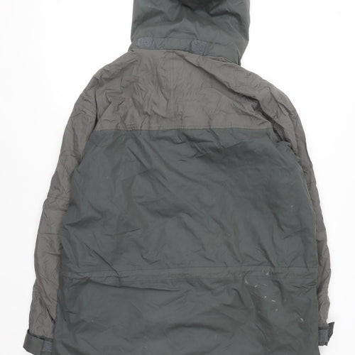 Crane Sports Men's Green XL Waterproof Hooded Rain Jacket