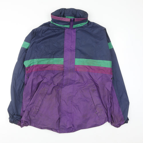 Regatta Women’s Purple Colour Block Windbreaker Jacket S