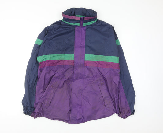 Regatta Women’s Purple Colour Block Windbreaker Jacket S