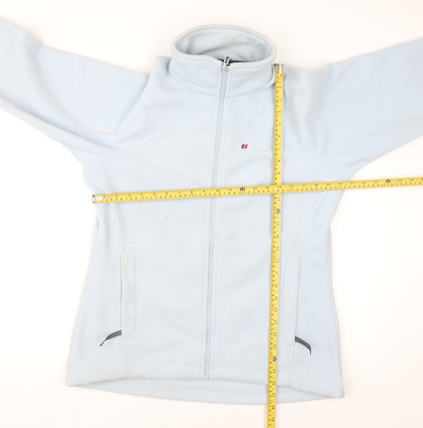 Berghaus Women’s Light Blue Full Zip Fleece Jacket Size 16