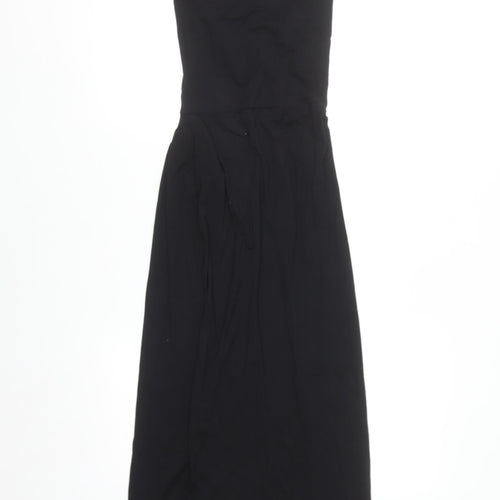 ASOS DESIGN Women's Black Strapless Maxi Dress Size 12