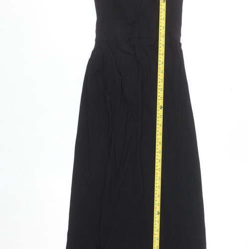 ASOS DESIGN Women's Black Strapless Maxi Dress Size 12