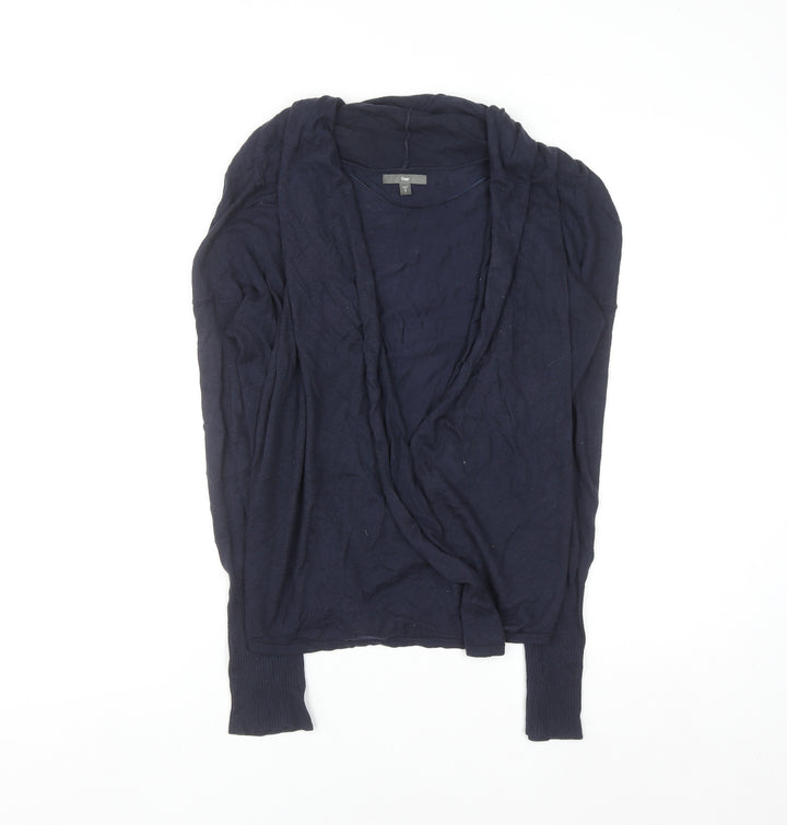 Gap Women’s Blue Long Sleeve Open Cardigan Knit Jumper Size S