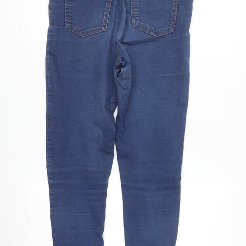 Marks and Spencer Women's Blue Jeggings UK 10 Regular Fit Stretch Denim