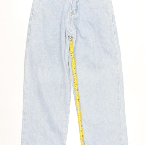 Refuge Womens Blue High Rise Mom Jeans Size 25 Relaxed Fit Denim