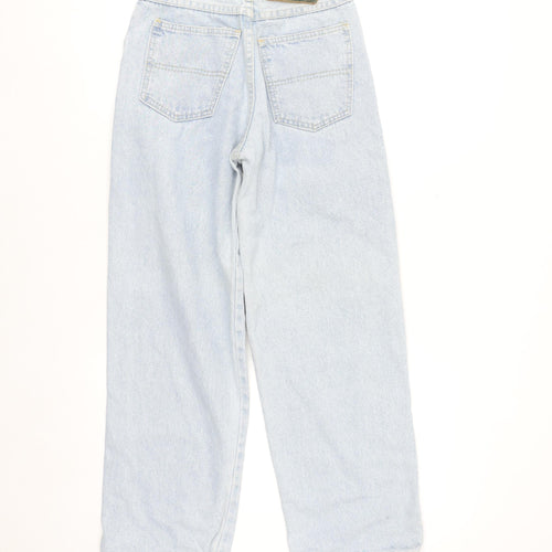 Refuge Womens Blue High Rise Mom Jeans Size 25 Relaxed Fit Denim