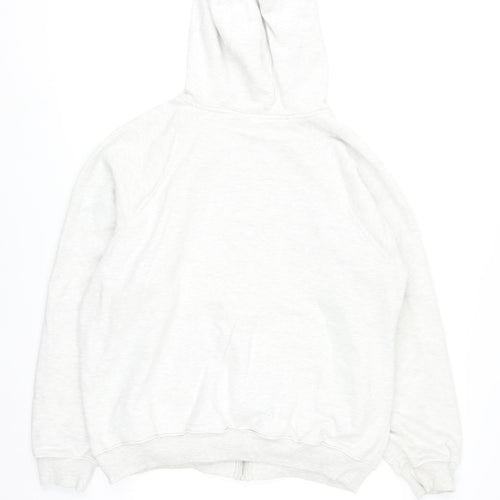 MP Men’s Grey Full Zip Hoodie Size L Regular Fit