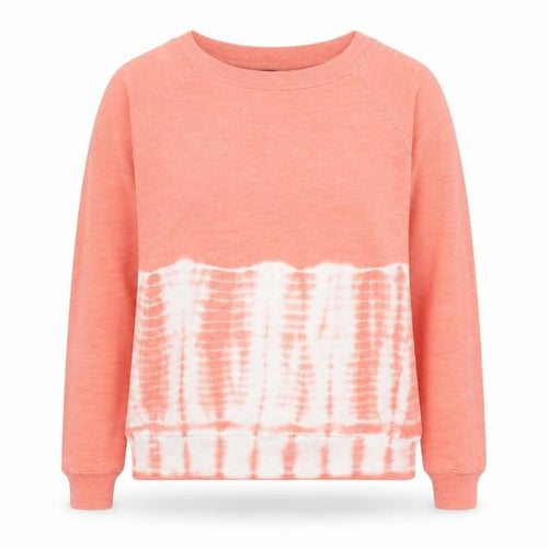Marks and Spencer Women Orange Tie-Dye Cotton Sweatshirt Size 10