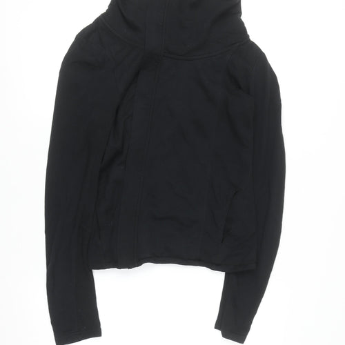 Next Women Black Size 12 Full Zip Hoodie Lightweight Casual