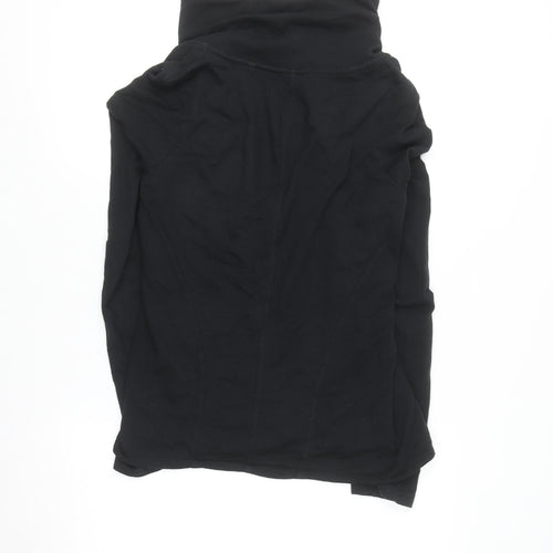 Next Women Black Size 12 Full Zip Hoodie Lightweight Casual
