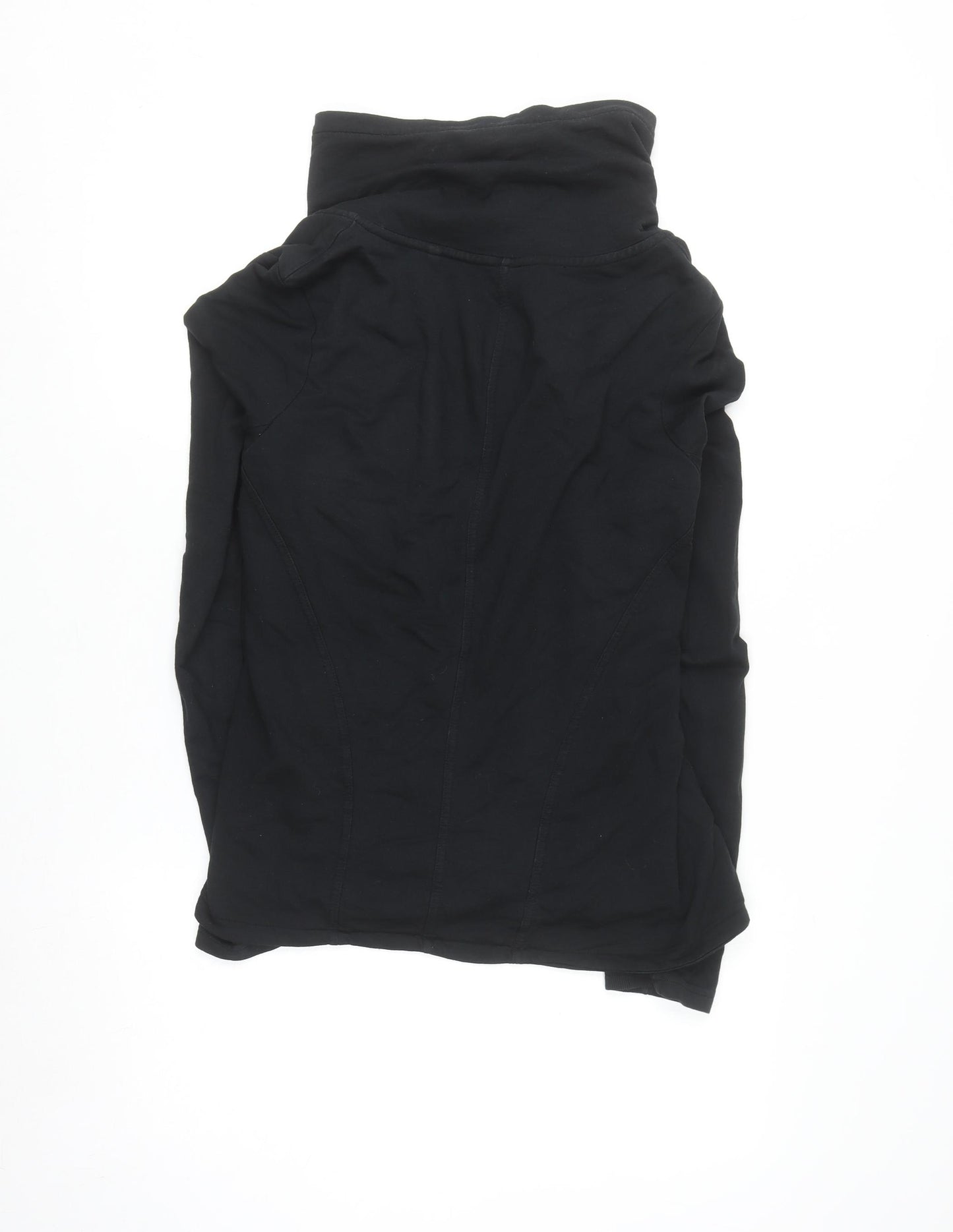 Next Women Black Size 12 Full Zip Hoodie Lightweight Casual