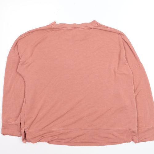 Marks and Spencer Women’s Pink Feline Embroidered Jumper Size 12