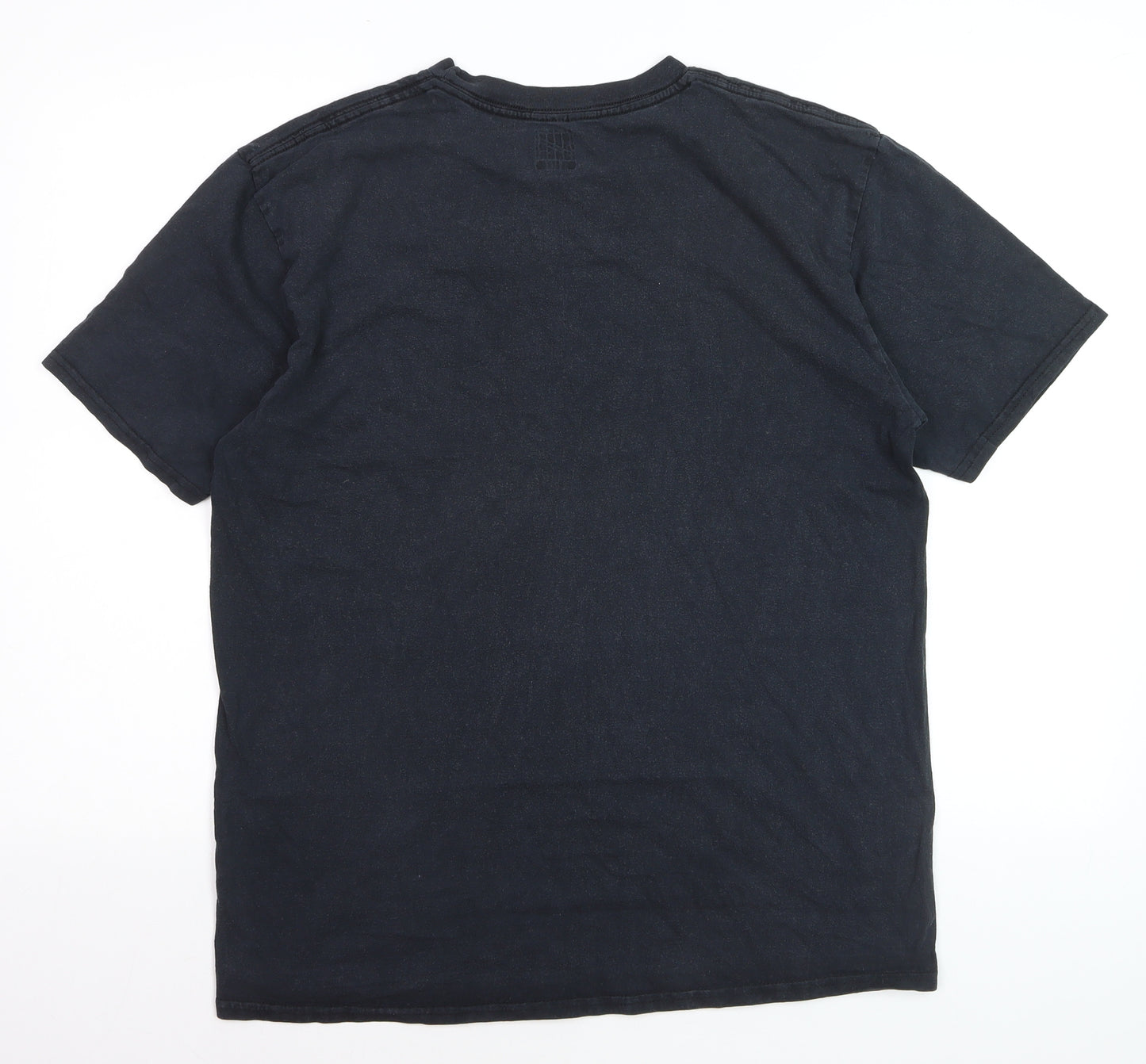 Hobo Jack Men's Black Graphic Octopus Cotton T-Shirt Size L