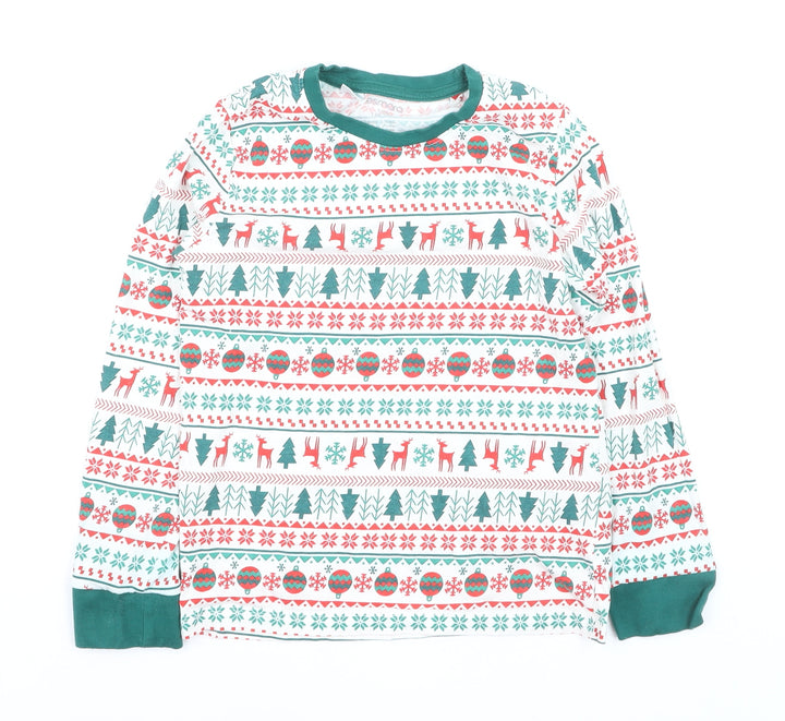 Esmara Boys Multicoloured Christmas Long Sleeve Pyjama Top 9-10 Years