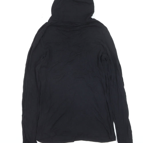 New Look Petite Women's Black Roll Neck Long Sleeve Pullover Jumper Size 10
